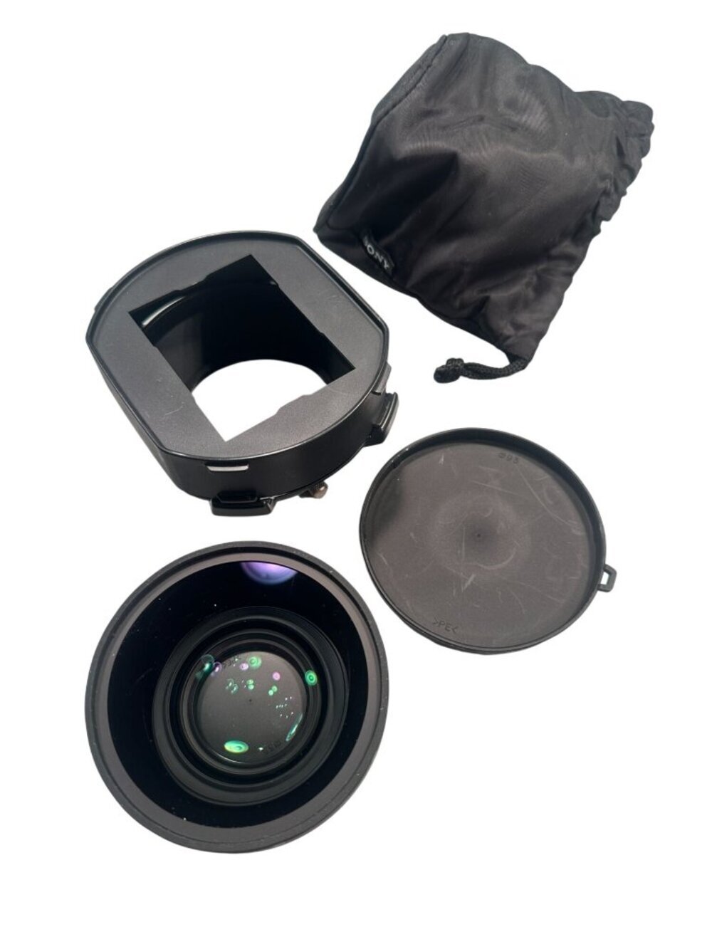 Sony VCL-HG0758 Wide Conversion Lens Fisheye X0.7 Lens Hood Pouch